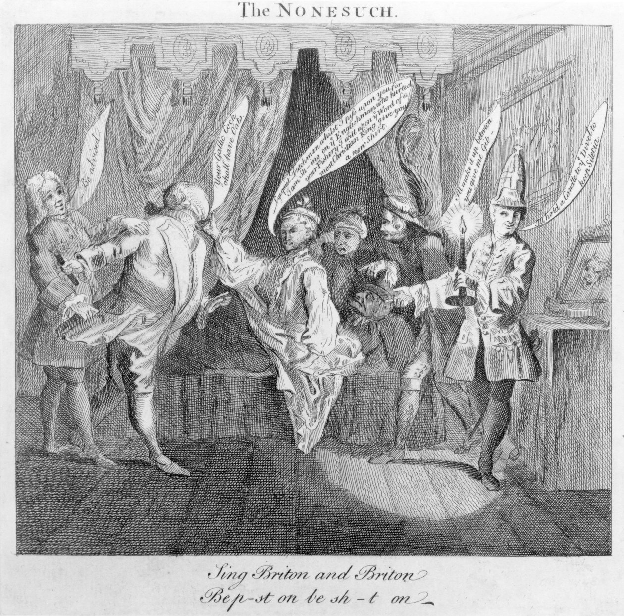 El inigualable, c.1748 de English School