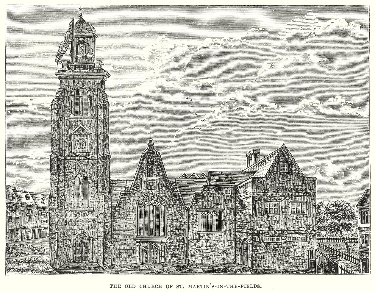 La antigua iglesia de St Martin