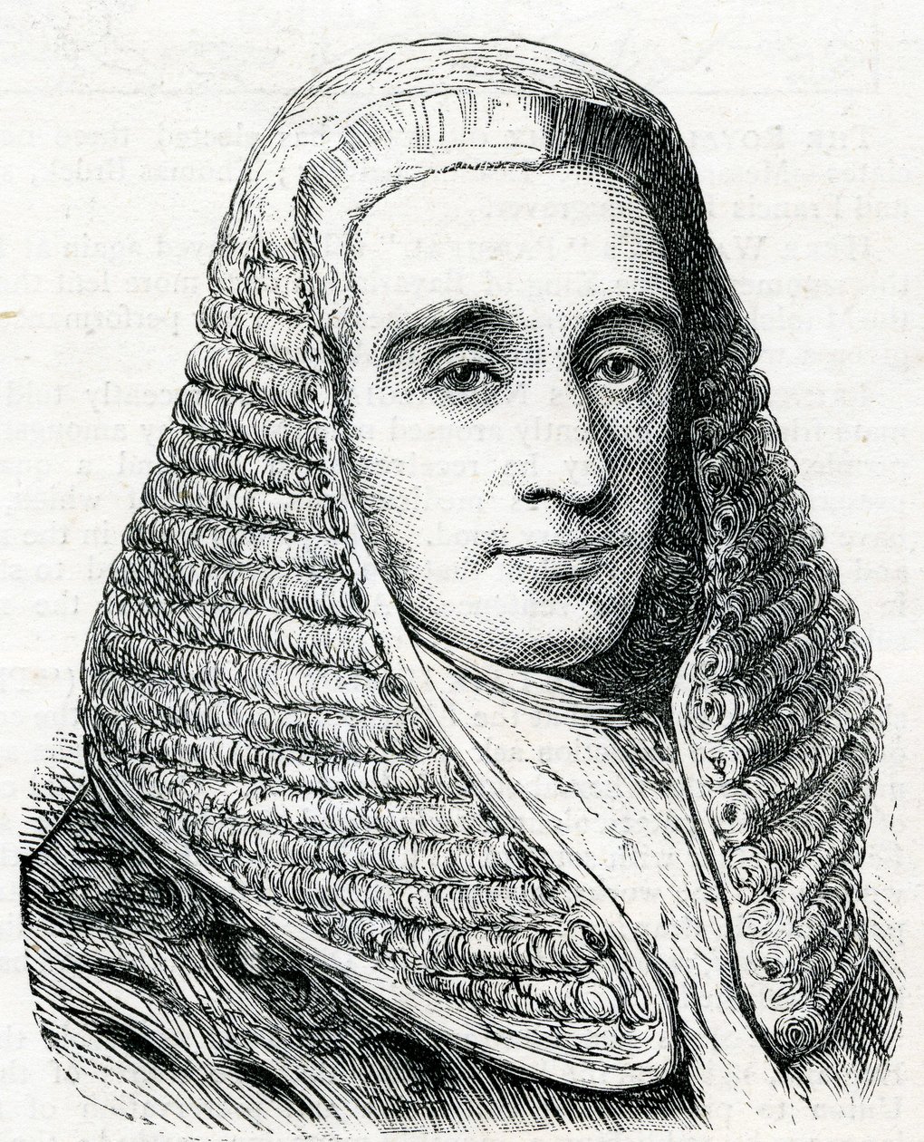 El muy honorable Sir Joseph Napier, siglo XIX de English School