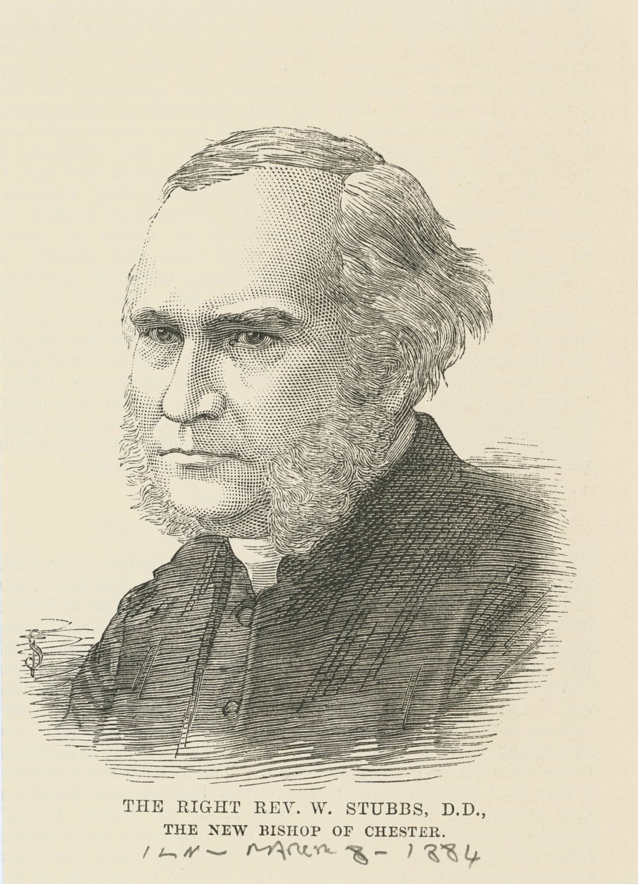 El reverendo William Stubbs de English School