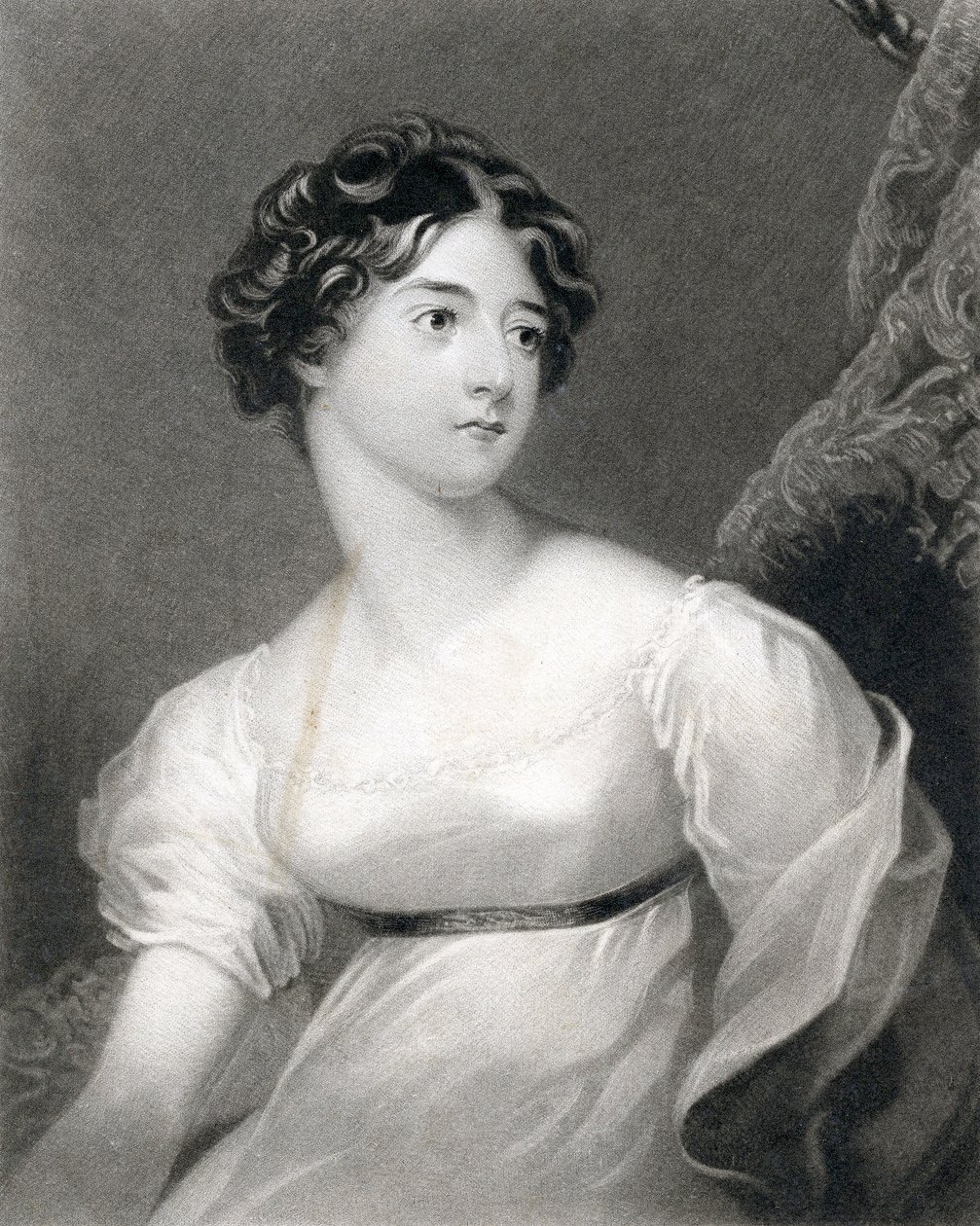 La muy honorable Frances, condesa de Wicklow, 1830 de English School