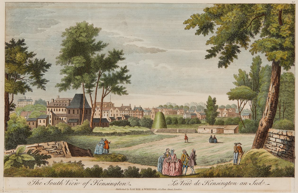 Vista sur de Kensington de English School