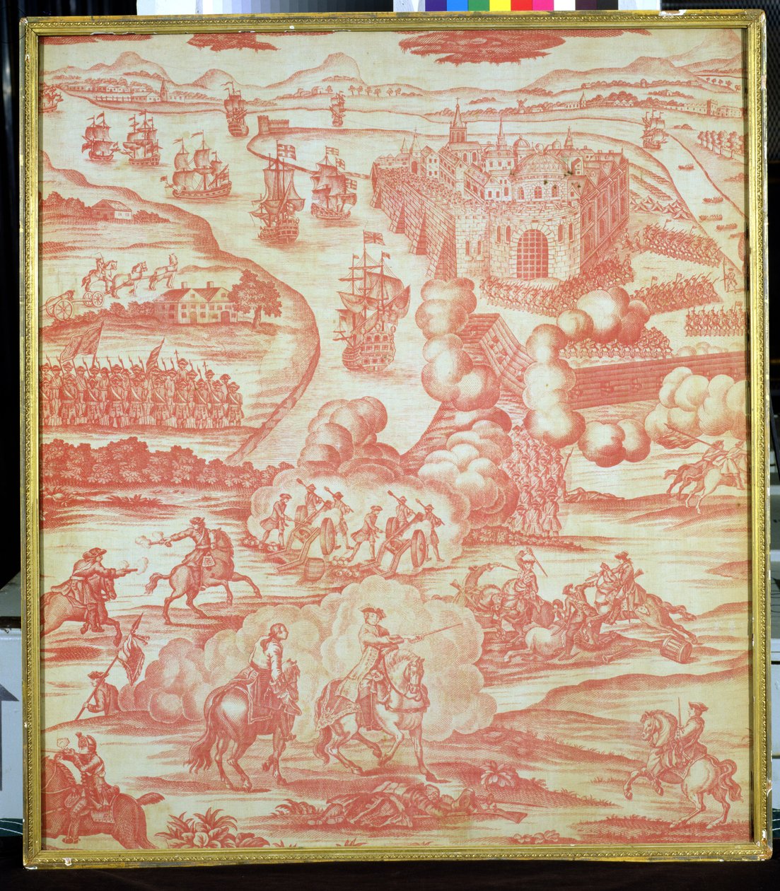 El asalto a Quebec, c.1775 de English School