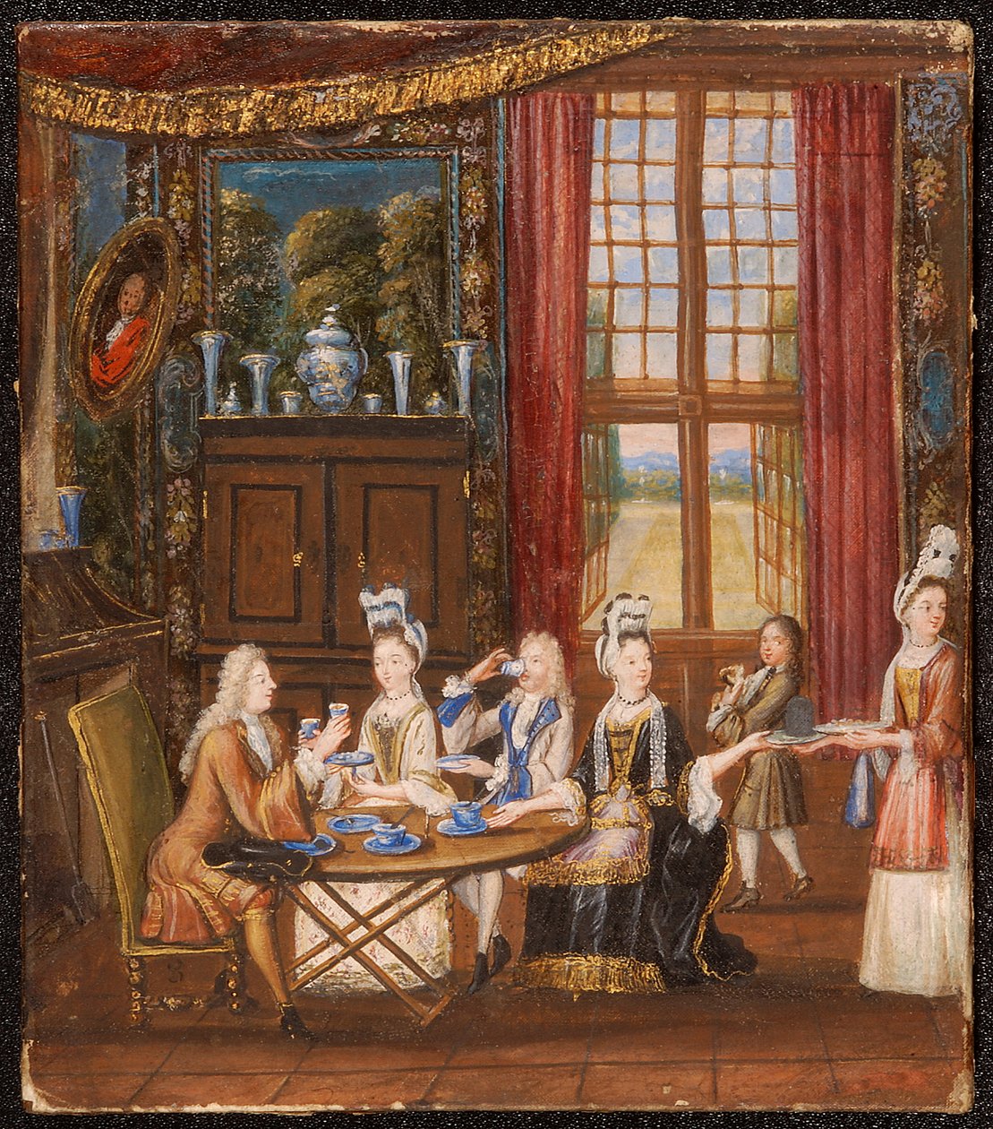 La fiesta del té de English School