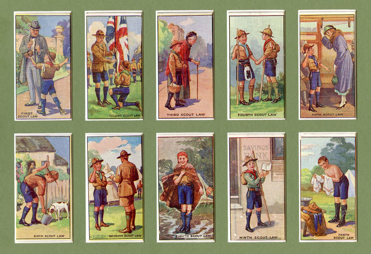 Las Diez Leyes Scout, 1923 de English School
