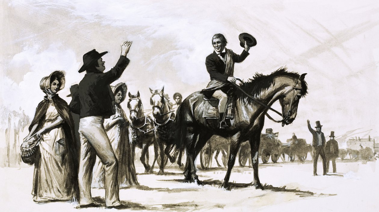 Los Titanes: Mago del Norte (Sir Walter Scott) de English School