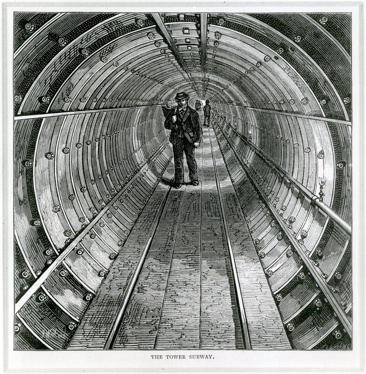 El metro de la Torre, 1870 de English School