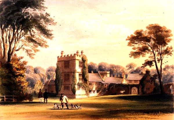 La Torre Occidental, Casa Cotehele, c.1830-40 de English School