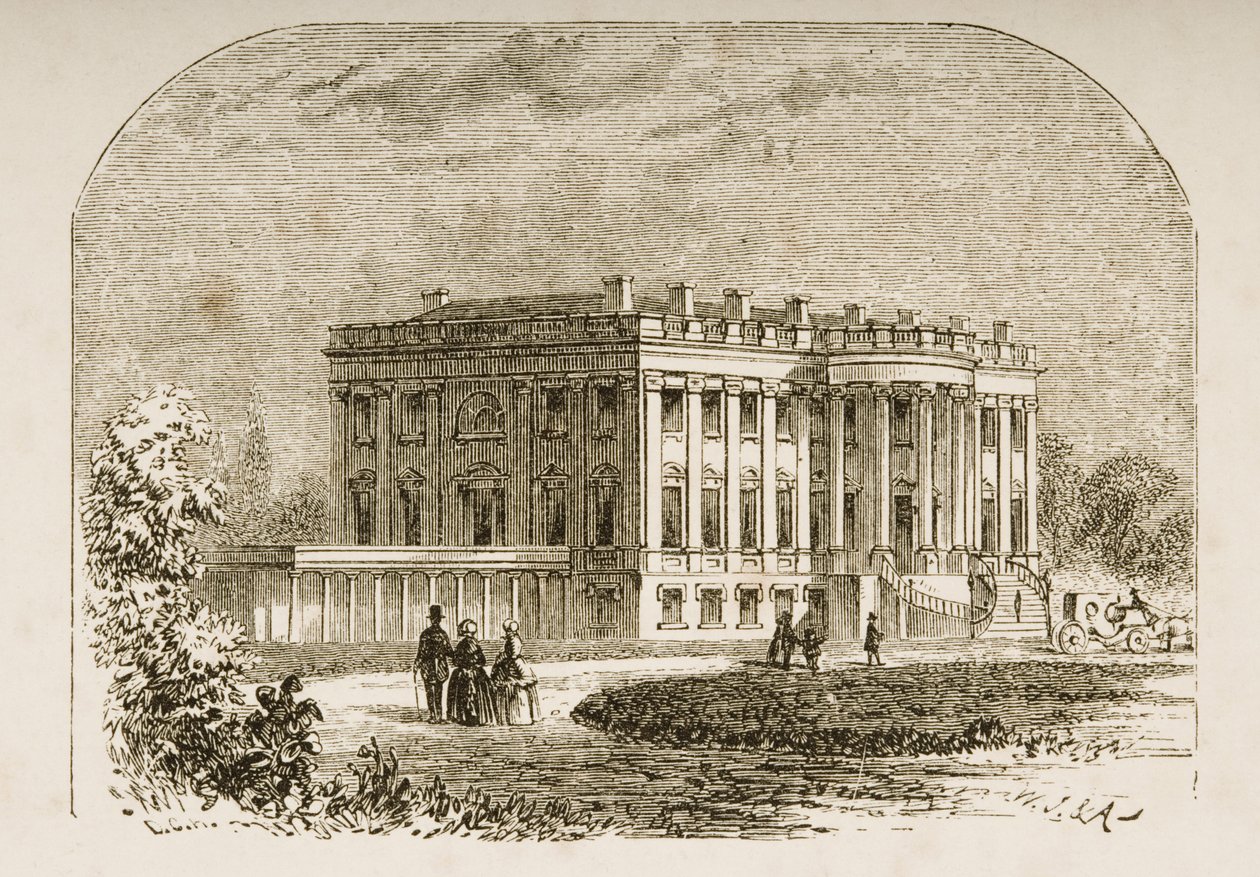 La Casa Blanca, c.1870, de 