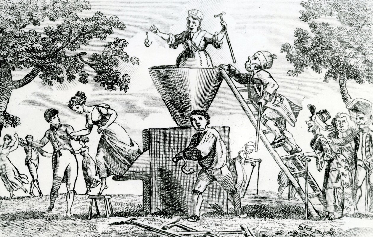 El molino maravilloso, 1805 de English School