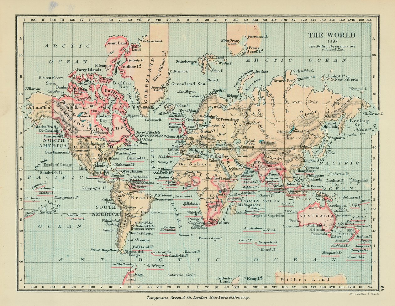 El mundo (litografía en color) de English School