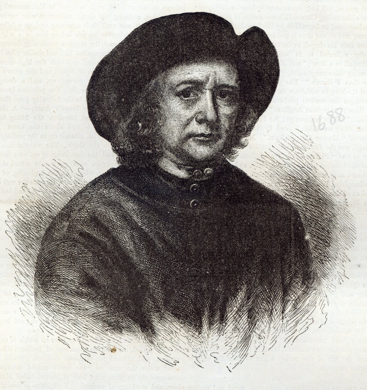 Thomas Britton, el Hombre del Carbón Musical, ilustración de 