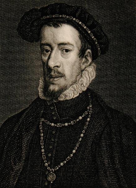 Thomas Howard (1536-72) 4º Duque de Norfolk (grabado) de English School