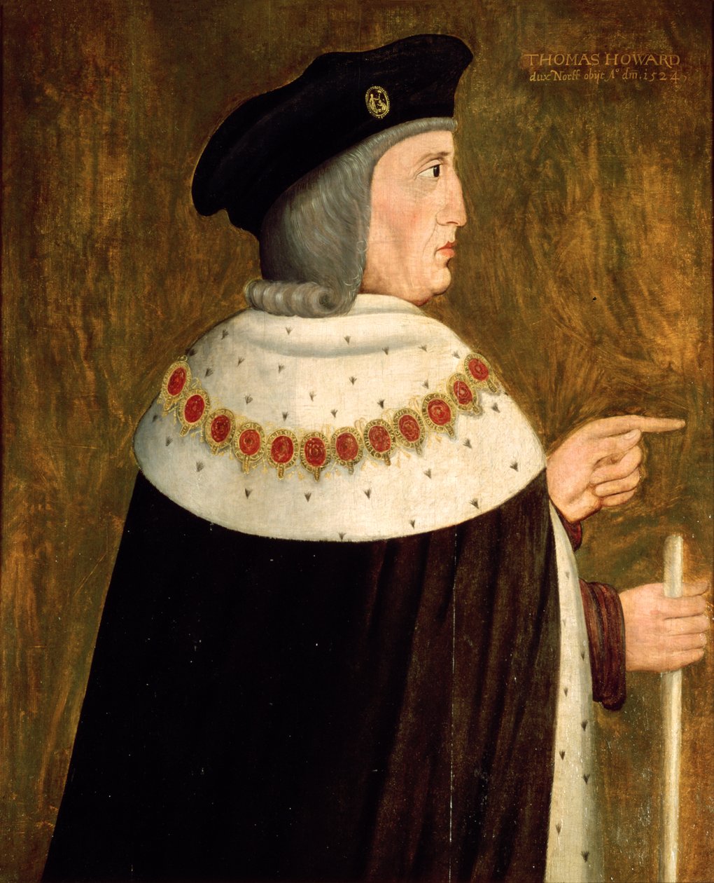 Thomas Howard, II Duque de Norfolk de English School