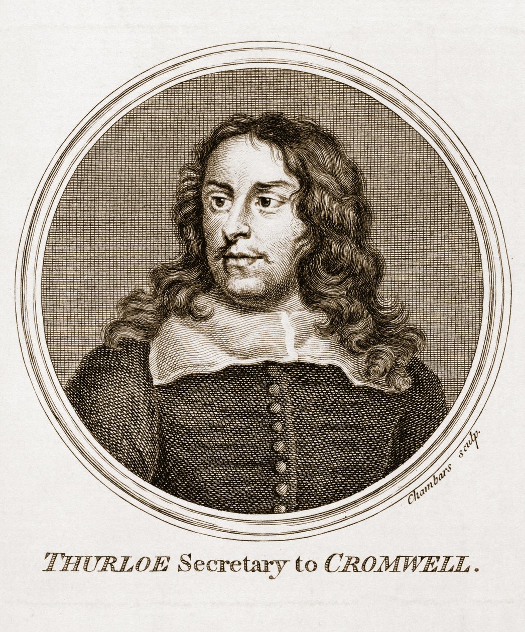 Thurloe, Secretario de Cromwell de English School