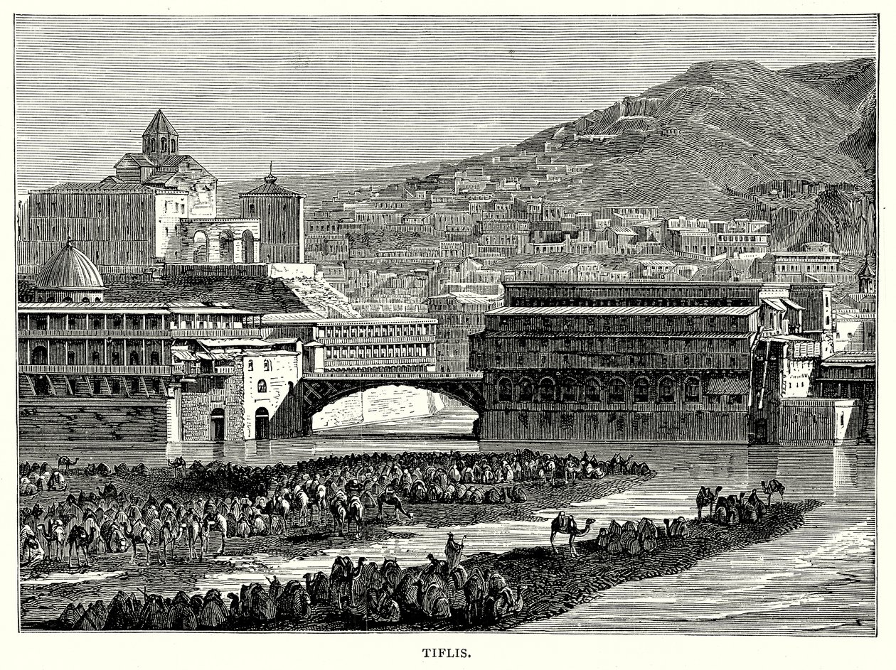 Tiflis (grabado) de English School