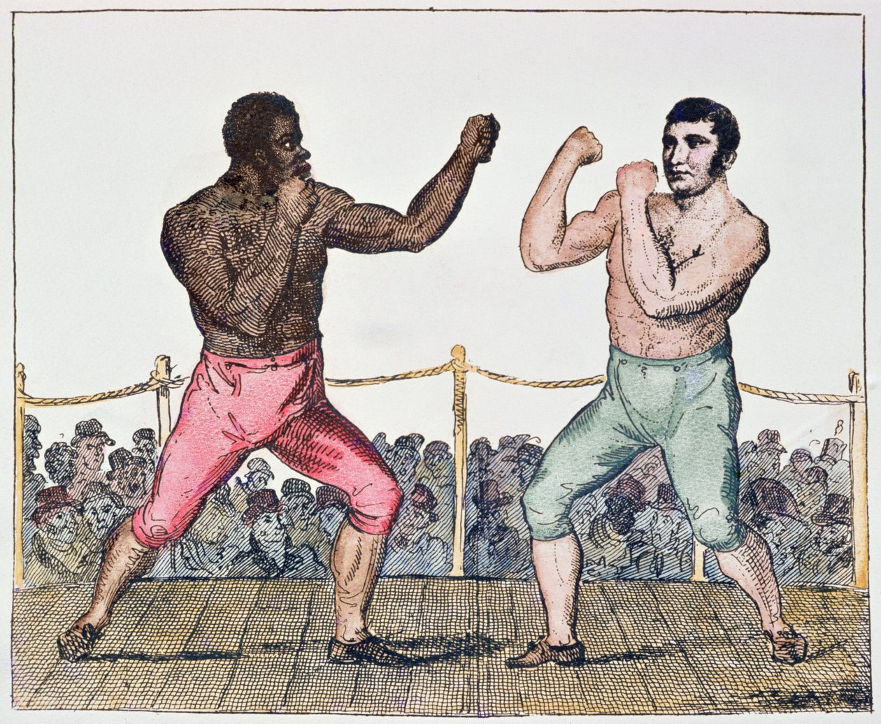 Tom Molineaux contra Tom Cribb, 28 de septiembre de English School