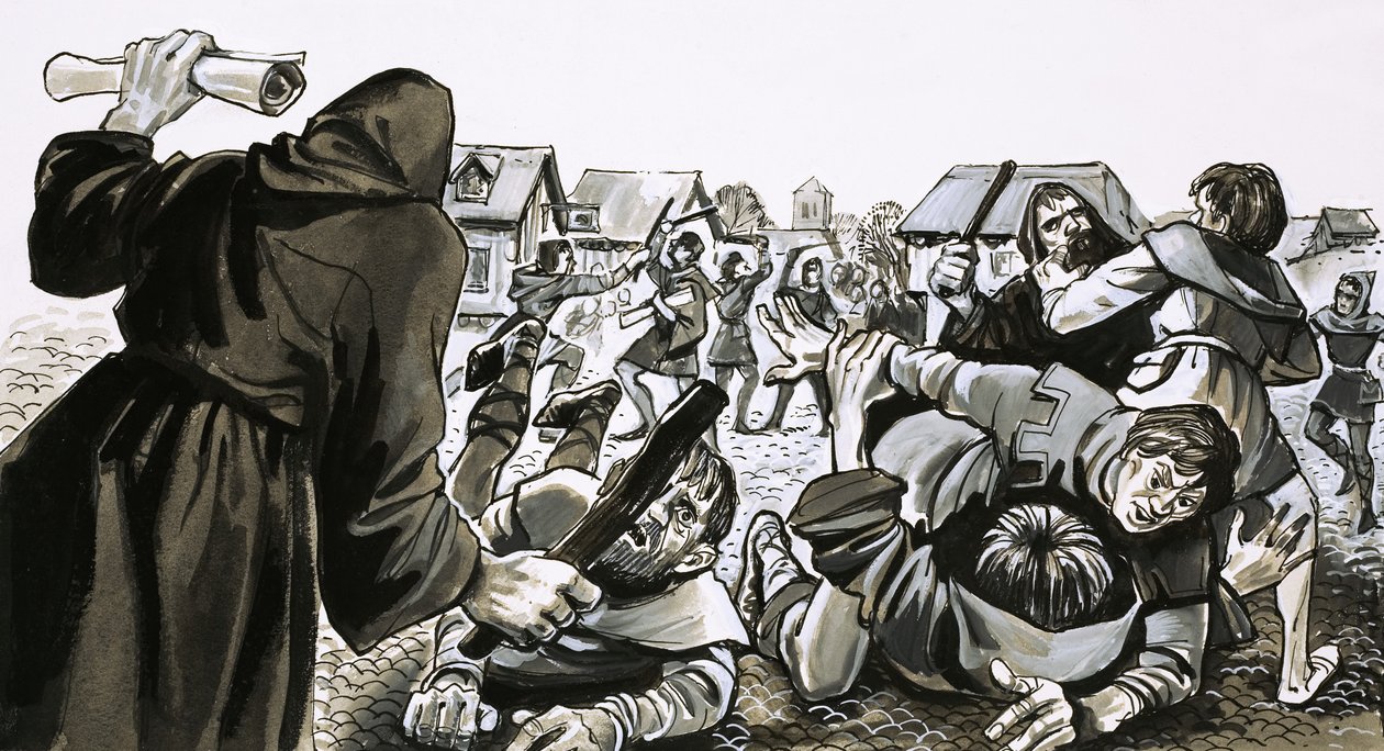 Disturbios entre vecinos y universitarios de English School