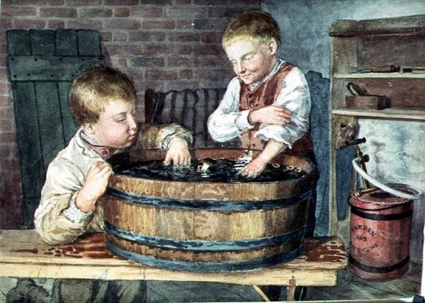 Barcos de juguete, c.1880 de English School