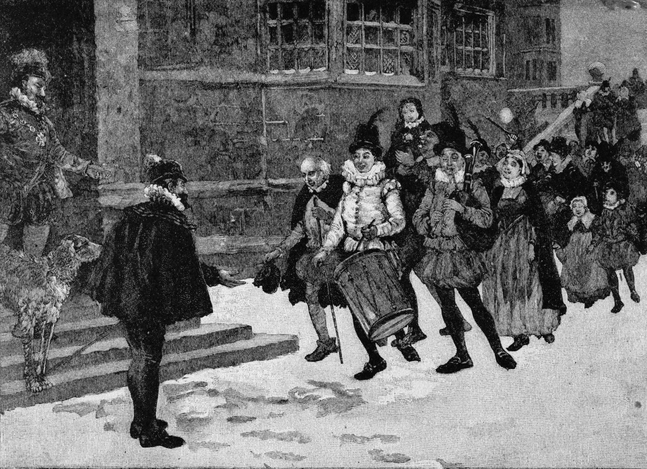 Wassailing Tudor de English School