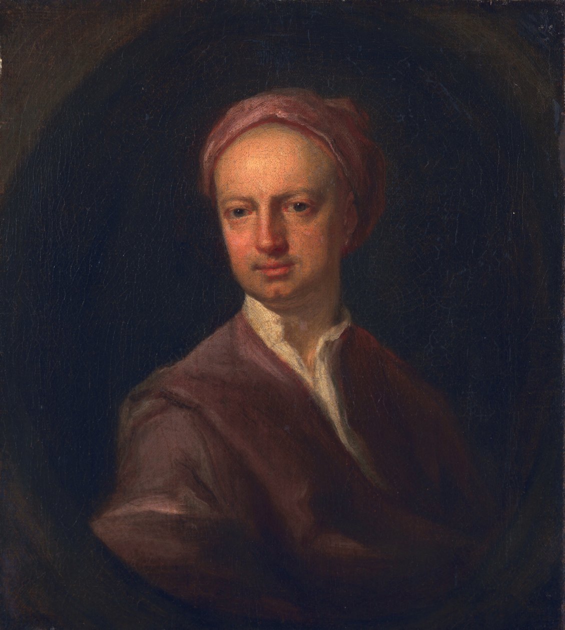 Hombre desconocido, llamado Oliver Goldsmith, c.1730 de English School