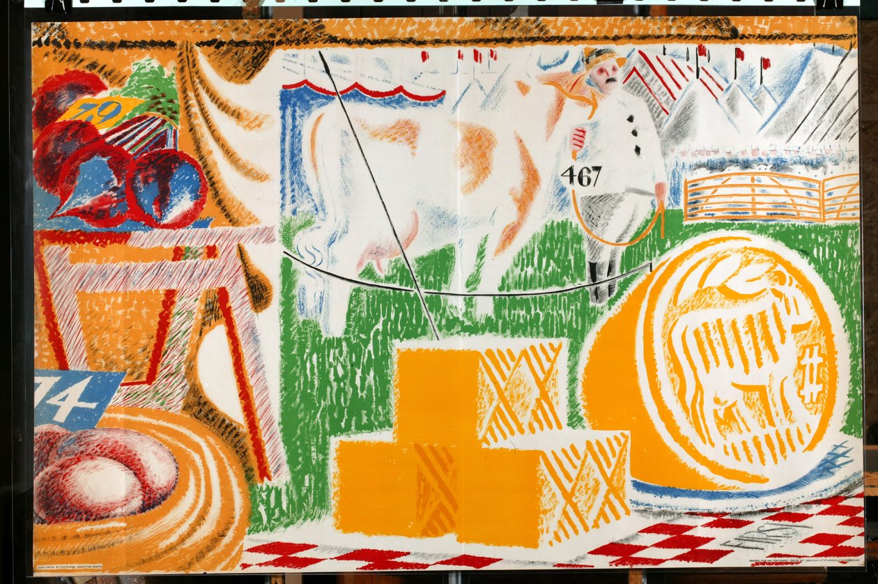 Sin título, de la serie "The UK Shows her Produce" [6321241] (litografía en color) de English School