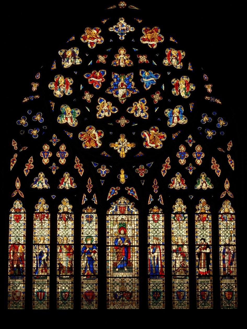 Ventana victoriana de English School