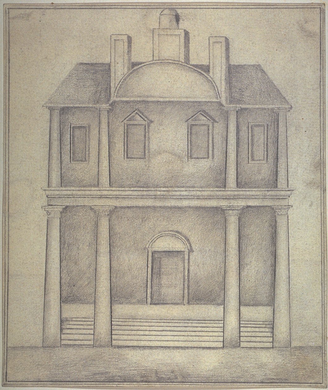 Vista del Teatro Blackfriars, c.1650 de English School