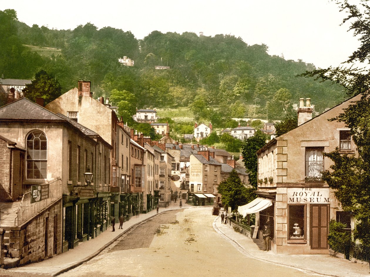 Vista de Matlock Bath de English School