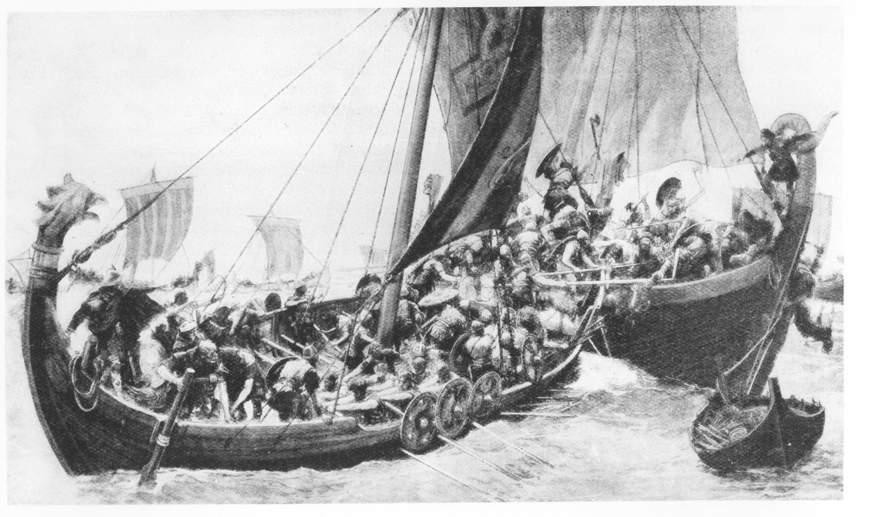 Barcos vikingos de English School
