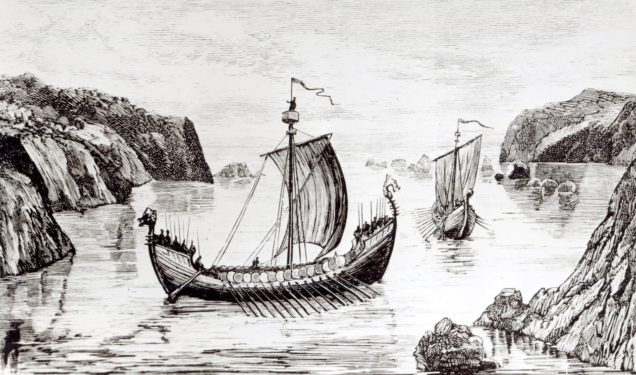 Barcos vikingos de English School