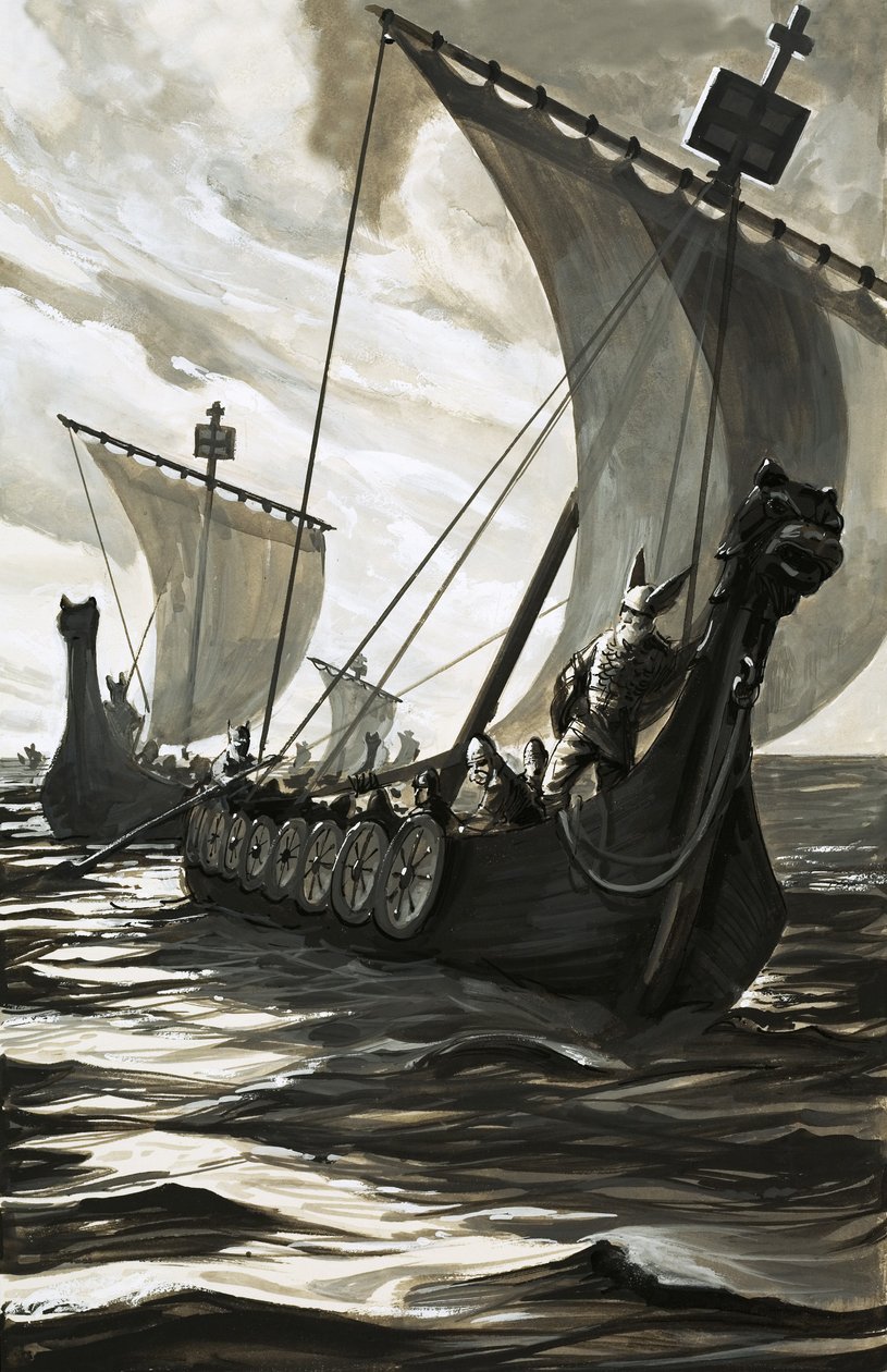 Barcos vikingos de English School