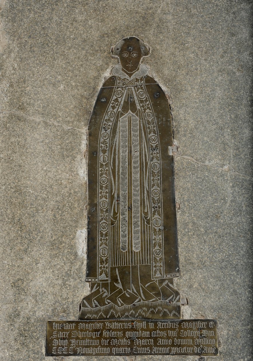 Walter Hylle, 1494 (latón) de English School