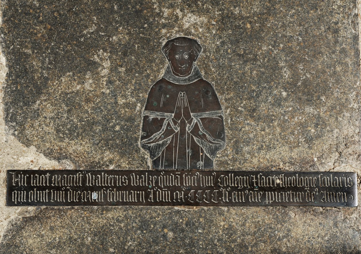 Walter Wake, c.1451-52 (latón) de English School
