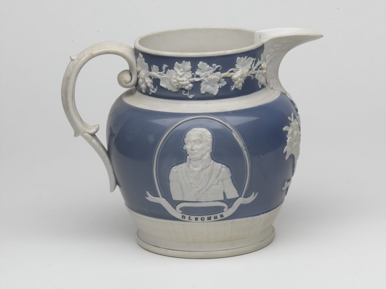 Jarra conmemorativa de Waterloo, c.1815 de English School