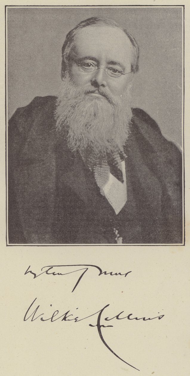 Wilkie Collins (grabado) de English School