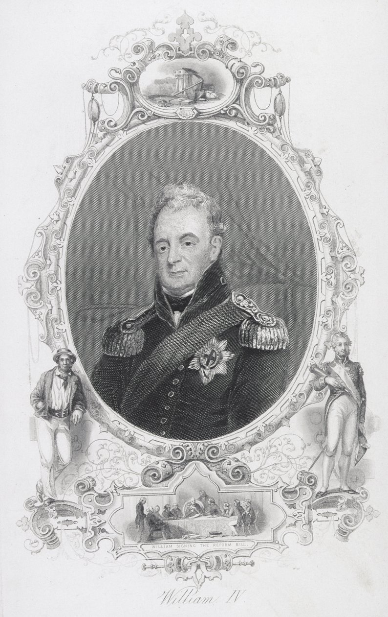 Guillermo IV (1765-1837) Rey de Gran Bretaña, Irlanda y Hannover de English School