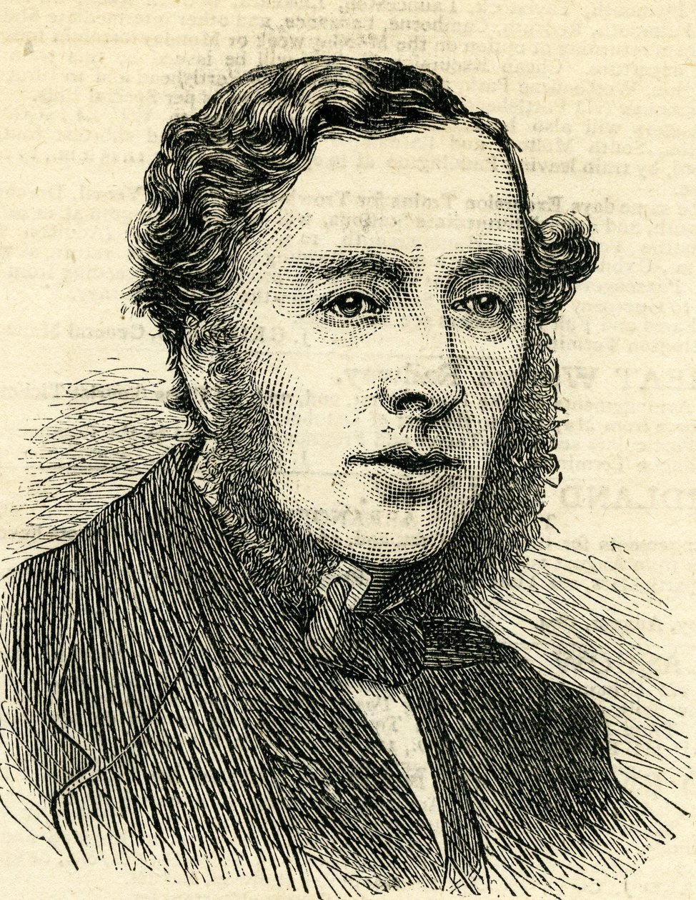 William Richard Annesley, 4º Conde Annesley (1830-74) Ilustración de The Graphic 22 de agosto de 1874 de English School