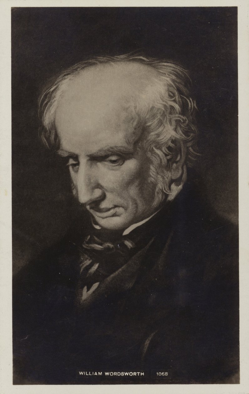 William Wordsworth (1770-1850), poeta inglés (litografía) de English School