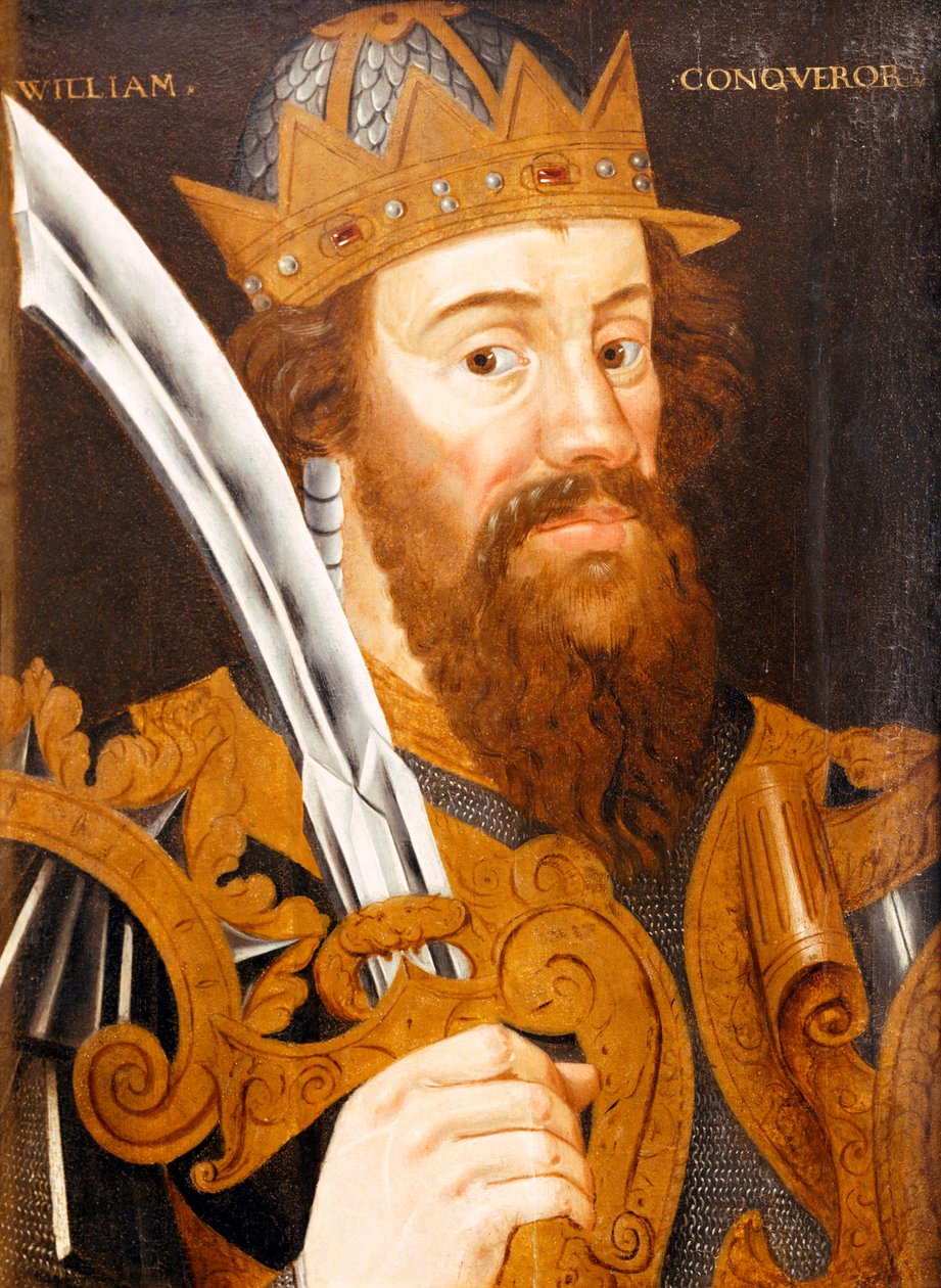 Guillermo el Conquistador, c.1580 (óleo sobre tabla) de English School