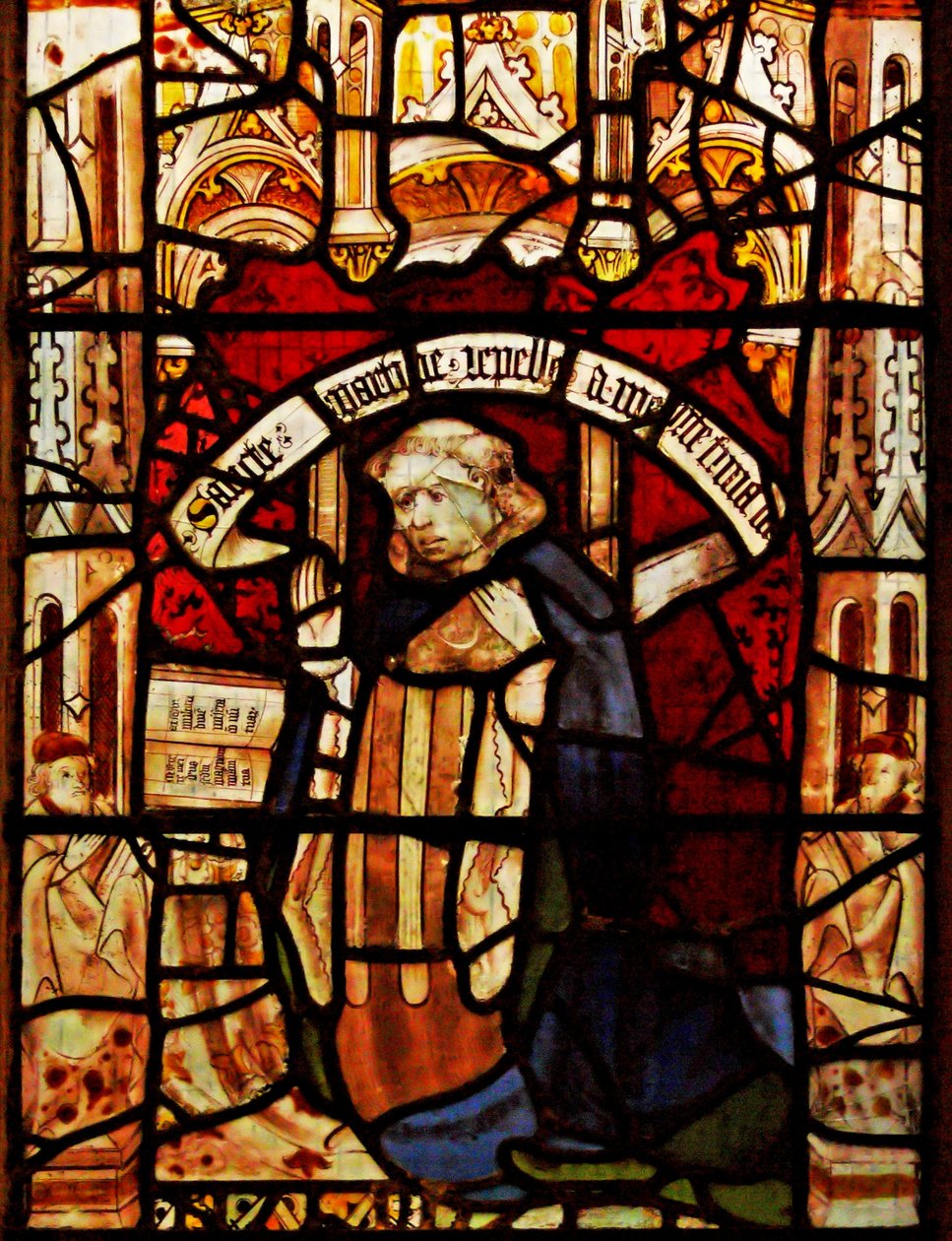 Ventana Nw que representa a un donante - Robert Semer de English School