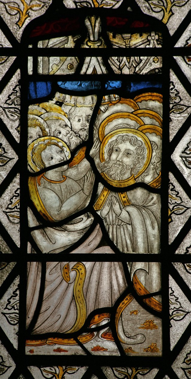 Ventana Sa que representa Pentecostés de English School