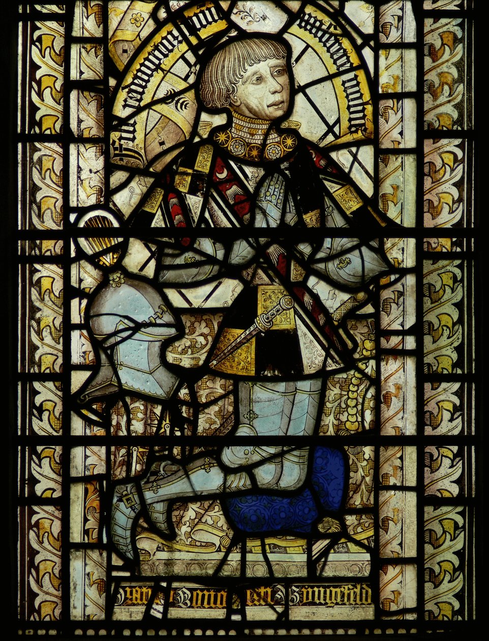 Ventana que representa al donante de English School