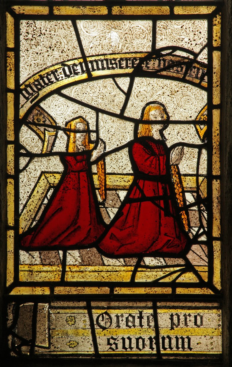 Ventana s4 que representa a los donantes - familia Martyn de English School