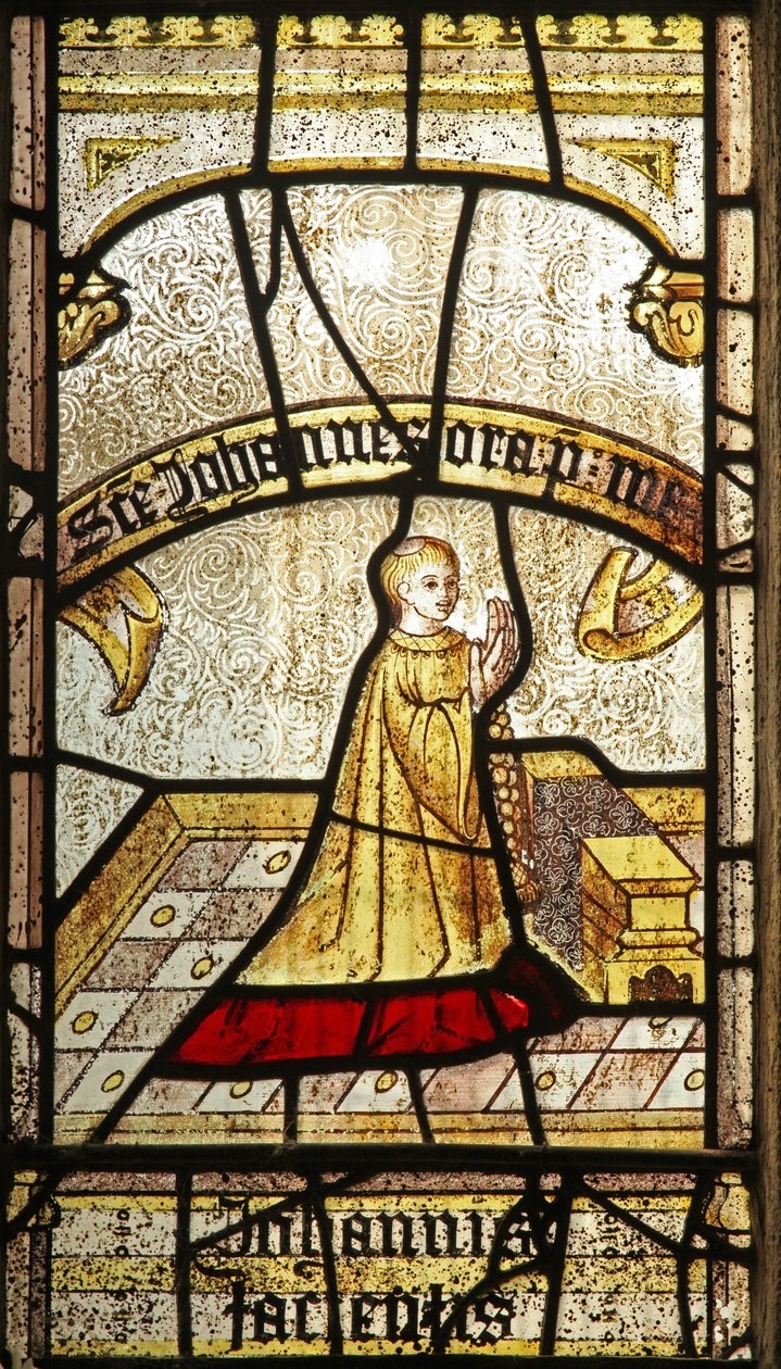 Ventana s6 que representa a un donante - Calloway de English School