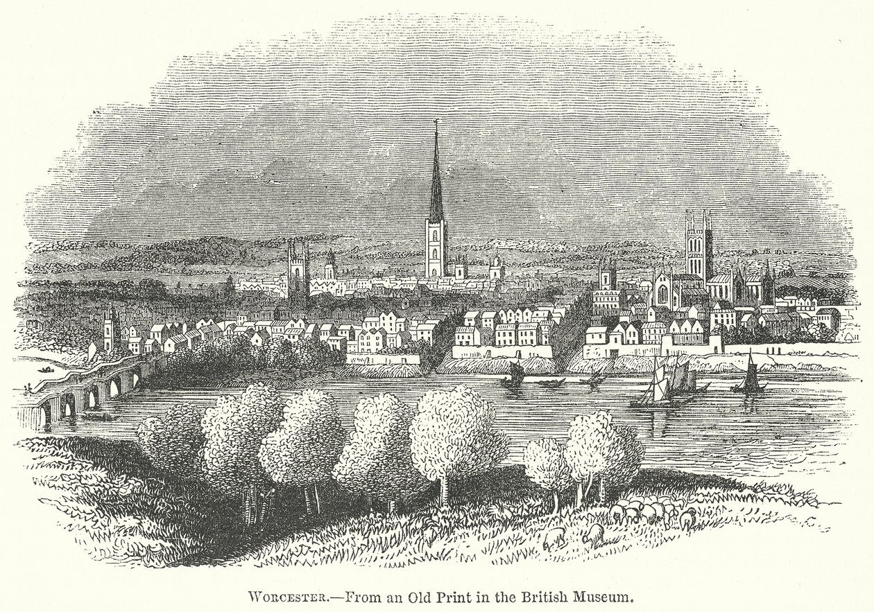 Worcester (grabado) de English School