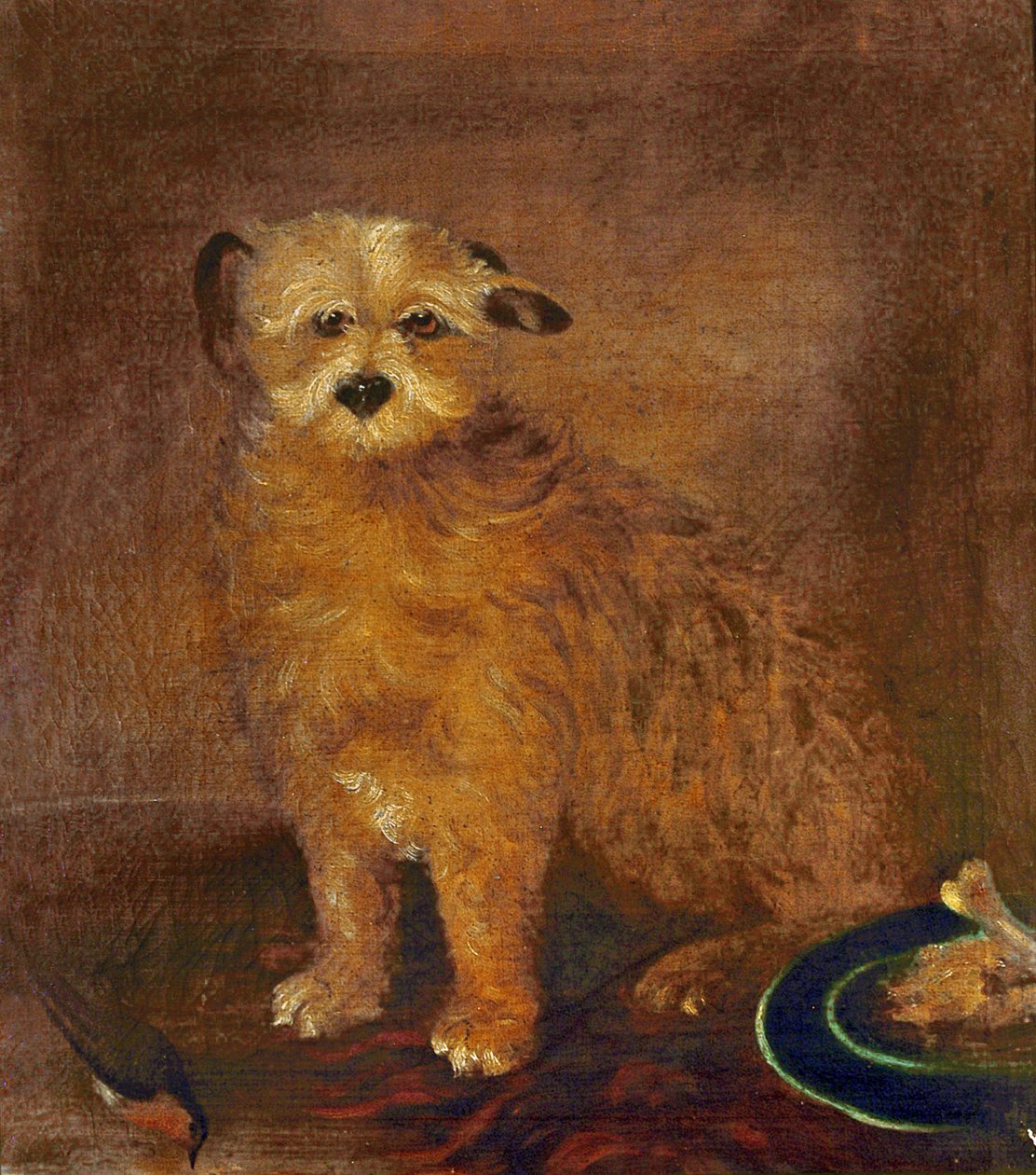 El perro de Wordsworth, Pepper, c.1806-20 de English School