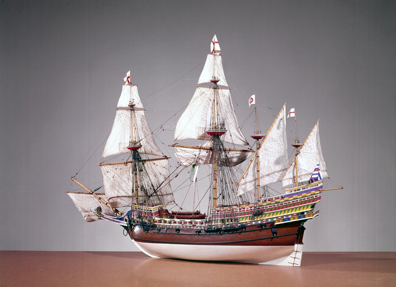 Modelo a escala 1:48 del Elizabeth Jonas de English School English School