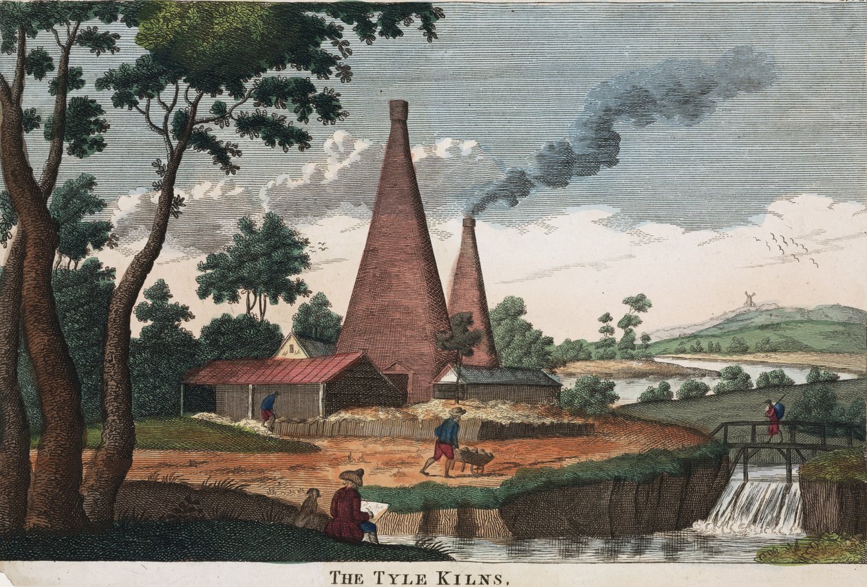 Los hornos de tejas, 1780-1830 de English School English School