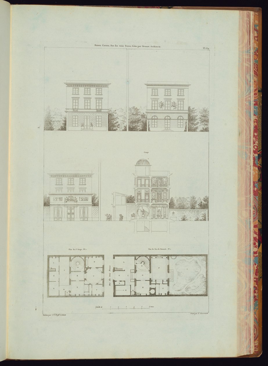 Impresión Encuadernada (Francia) de Engraved by Charles Nicolas Ransonnette